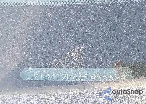 2006 Mazda Mazda3 I from USA, damaged, VIN JM1BK12F661456694